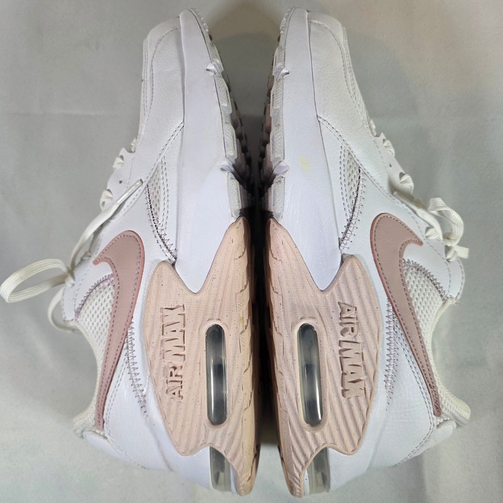 Nike Air Max Excee Womens 11 White Barely Rose Sneakers - Picture 5 of 7